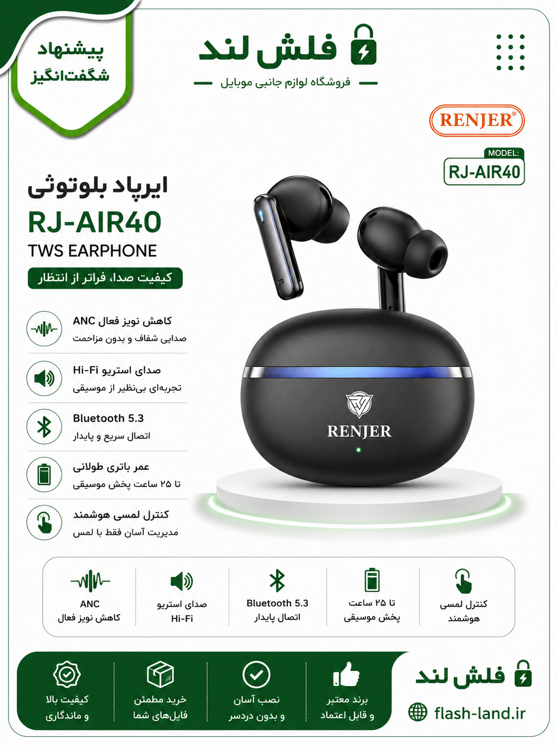 ایرپاد Renjer RJ-AIR40